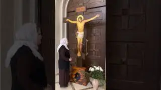 Днесь висит на древе, из службы великого пятка.