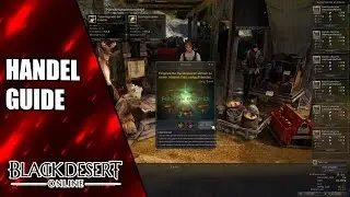 Handeln Guide - Lebensskill Tutorial Black Desert Online