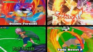 All Tornado Techniques in inazuma eleven