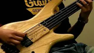 FUNK GROOVE  - FRETLESS BASS IMPROV(jacogrow)베이스 연주