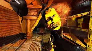 Doom 3 (Dhewm Source Port) - Essential HD Mod - Enpro Plant Gameplay