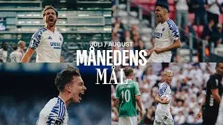 Månedens mål i juli / august - se kandidaterne!