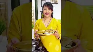 राजस्थानी उड़द चने की दाल के साथ बाजरे की रोटी | Traditional Indian Food