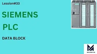 DATA BLOCK IN SIEMENS PLC | How to use DATA BLOCK in Siemens PLC | Siemens Plc programming tutorials
