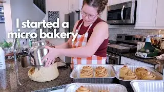 I Started A Micro Bakery (as a stay at home mom) | prep/bake/porch pickup