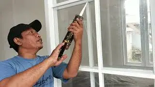CARA MUDAH MENGGUNAKAN LEM SILIKON DI KACA