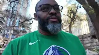 Starting the San Antonio Riverwalk searching for happy hour