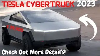 Tesla Cybertruck Test Drive - Tesla Cybertruck Review - Tesla Cybertruck 2023