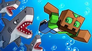 Minecraft PERO el AGUA SUBE cada MINUTO
