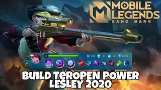 NEW ITEM LESLEY TERSAKIT 2020 - BUILD LESLEY TERSAKIT TOP GLOBAL MOBILE LEGENDS