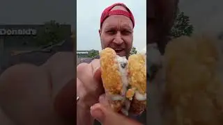 Trying McDonald's Hash Brown McFlurry Sandwich!