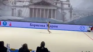 Maria Borisova hoop St. Petersburg Championship 2025 26.95