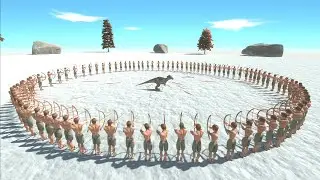 DEADLY CIRCLE ARHER - CARNIVORE DINOSAURS VS HERBIVORE DINOSAURS - animal revolt battle simulator