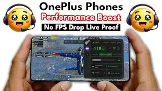 Boost Gaming Performance in OnePlus Phones | No Throttling No FPS Drop