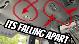 How to FIX DROOPY HEADLINER for CHEAP!!!