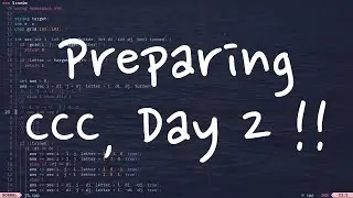 LIVE: (Day 2) Come Code with me! CCC Prep