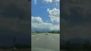 Алматы 🇰🇿 #2024 #қазақстан #природа #казахстан #машины #дорога #город #облака #небо #жол #ауыл