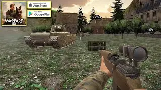 Warfare 1942 Shooting - Gameplay (Android & iOS)