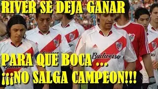 RIVER VA PARA ATRAS! River 1 Gimnasia 3 Apertura 2005 - River se deja ganar