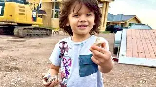LOOK AT THIS ROCK I FOUND!!