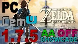Zelda: BOTW - AA Removal GFX PACK Showcase [CEMU WII U EMULATOR]
