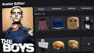 How To Make THE BOYS Characters In ROBLOX... (Homelander, Butcher, A-Train & More)