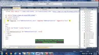 How To Use Web User Control In Asp.net