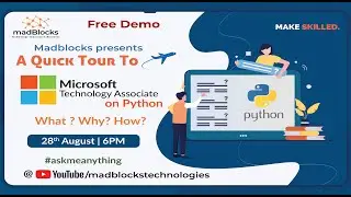 madblocksAMA session || A Quick Tour to MTA on Python