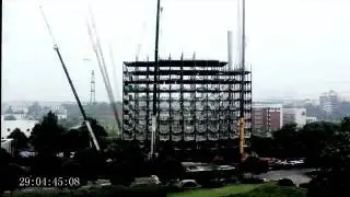 Jom lihat kontraktor China buat hotel 15 tingkat dalam masa 2 hari !-iTube.flv