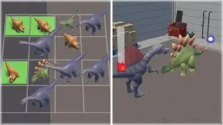 Merge & Fight in Dino Rampage New Game!