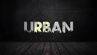 Title animation | URBAN typography | Adobe after effects 17