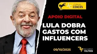 JC - GOVERNO DOBRA GASTOS COM INFLUENCERS