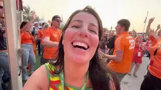 Orange army in Bahrain 2022, before the first F1 race of the season with DJ Admin! Max Verstappen!