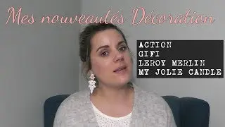 HAUL DECO FEVRIER 2018 (Action, Gifi, Leroy Merlin, My Jolie Candle)
