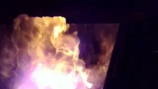Горение ВУТ, режим газификации