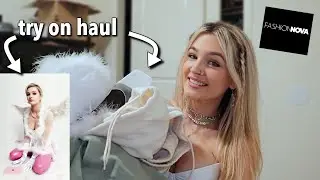 a very EXTRA Fashion Nova Try on Haul