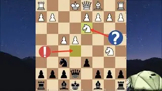 Ловушка в дебюте 4 коней часть 2