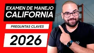 CÓMO APROBAR EL EXAMEN TEORICO DE MANEJO DE CALIFORNIA 2026 I PREGUNTAS QUE MÁS SALEN #1,2