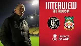 INTERVIEW | Phil Parkinson after Harrogate Town
