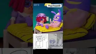 NORMAL vs PSYCHOPATH😈 9 - THE AMAZING DIGITAL CIRCUS (TADC) | GH'S ANIMATION