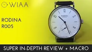 Rodina R005 Nomos Tangente Bauhaus Homage Watch Review