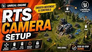 Unreal Engine RTS Camera Setup: Smooth Movement & Controls 