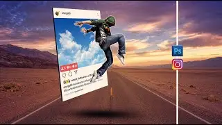 Instagram 3D Photoshop Effect