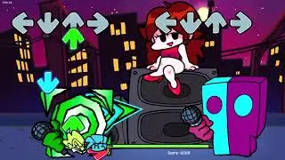 Friday Night Funkin X Geometry Dash Preview 2 leer descripcion)