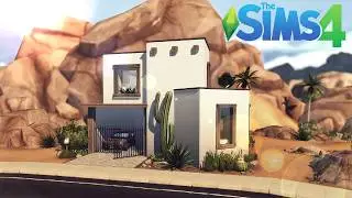 Base Game Desert Home No CC Stop Motion | Twisted Tales Series | The Sims 4