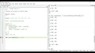 Lesson 5 - Python Loops (For)
