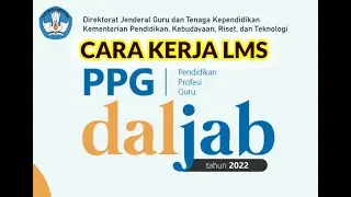 CARA KERJA LMS PPG DALAM JABATAN FULL DARING.