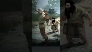 Геральт делает зарядку в Black Desert