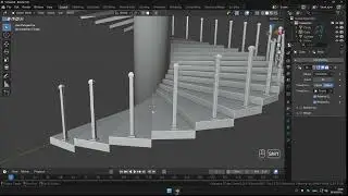 “How to Make Spiral Stairs in Blender 5 0 New Array”