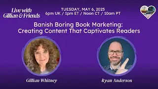 Banish Boring Book Marketing: Creating Content That Captivate Readers with Ryan Anderson